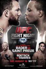 Watch UFC Fight Night 47: Bader Vs. Preux FMoviesFree