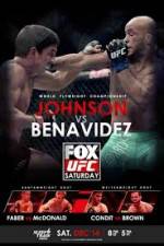 Watch UFC On Fox Johnson vs Benavidez II FMoviesFree