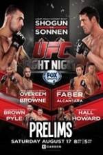 Watch UFC Fight Night 26 Preliminary Fights FMoviesFree