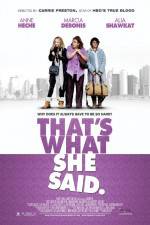 Watch That's What She Said FMoviesFree