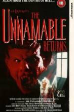 Watch The Unnamable II: The Statement of Randolph Carter FMoviesFree