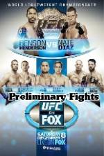 Watch UFC On Fox Henderson vs Diaz Preliminary Fights FMoviesFree