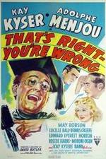 Watch That's Right - You're Wrong FMoviesFree