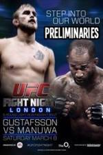 Watch UFC Fight Night 38: Gustafsson vs. Manuwa Preliminaries FMoviesFree