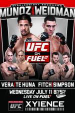 Watch UFC on FUEL 4: Munoz vs. Weidman FMoviesFree