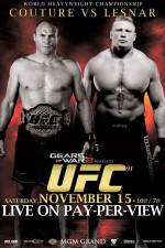 Watch UFC 91 Couture vs Lesnar FMoviesFree