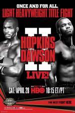 Watch Boxing Light Heavyweight Hopkins vs Dawson II FMoviesFree