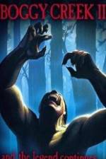 Watch The Barbaric Beast of Boggy Creek, Part II FMoviesFree