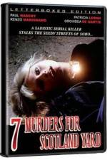 Watch Seven Murders for Scotland Yard FMoviesFree