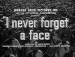 Watch I Never Forget a Face (Short 1956) FMoviesFree