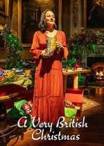 a very british christmas tv poster