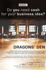 dragons' den tv poster